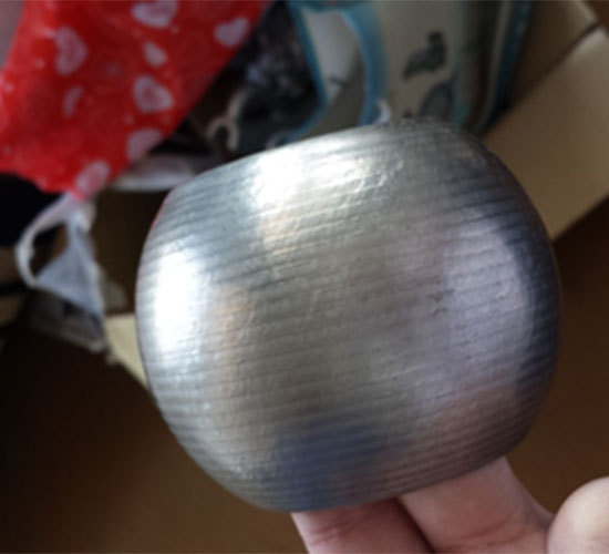 小球阀激光熔覆