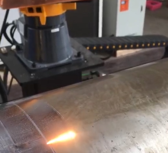 辊子外圆激光淬火