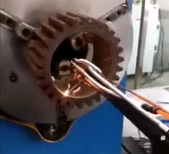 内孔齿轮激光熔覆