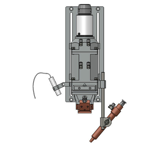 旁轴激光熔覆头